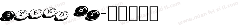Stend BT字体转换